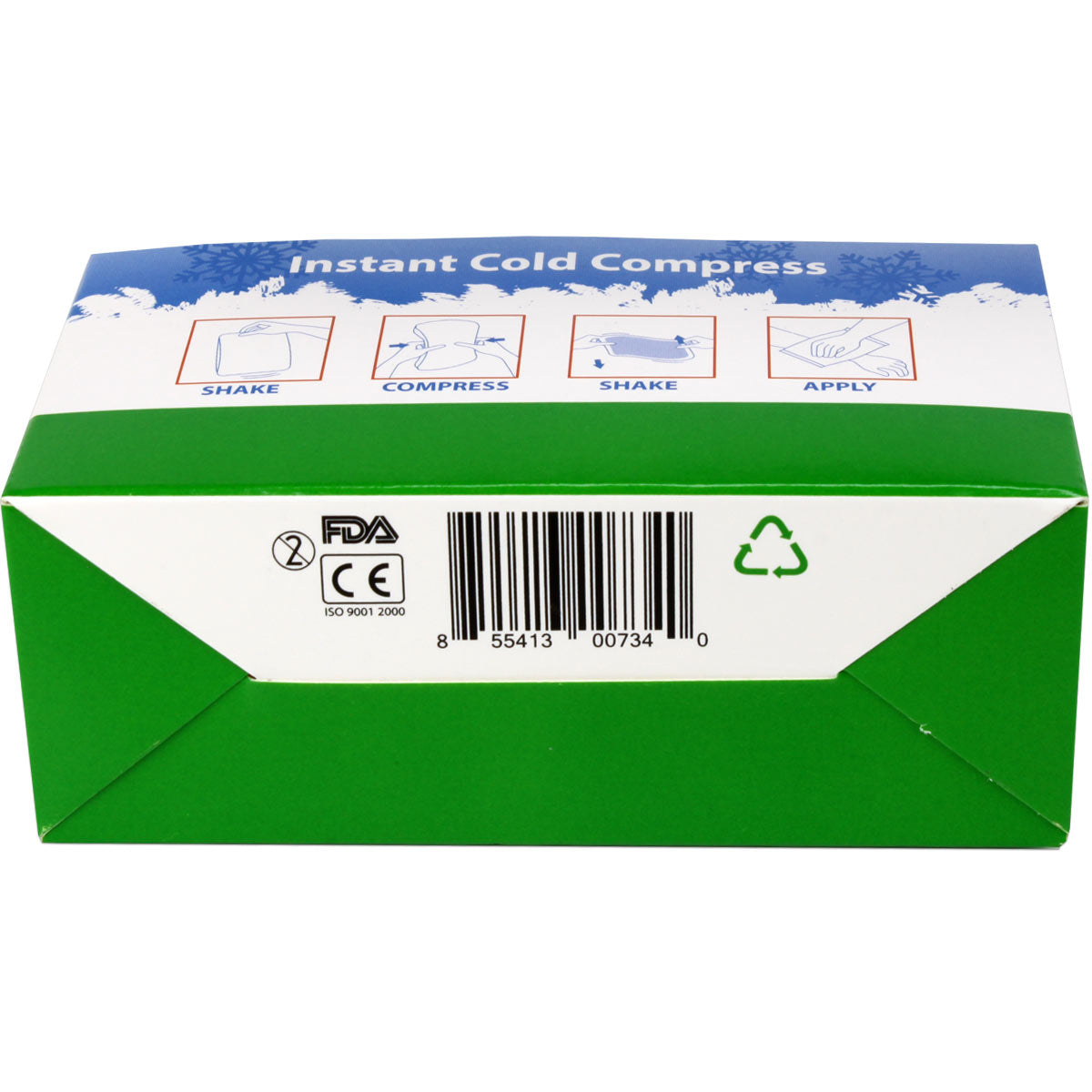 Instant Cold Compress 4 x 5 in – Case of 50 | Urgent First Aid