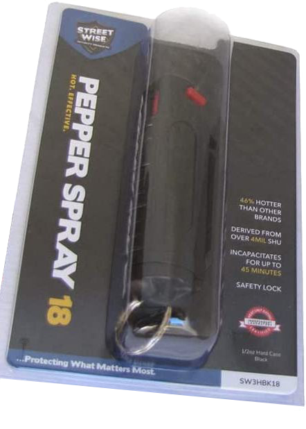 Pepper Spray 1/2 oz. with Key Ring Pouch