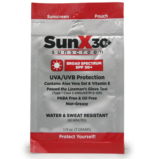 Sun X SPF 30 Broad Spectrum Sunscreen Packets (300 x 0.25 oz)