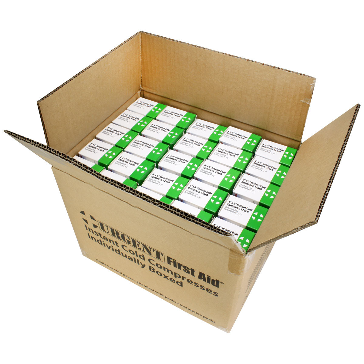 Instant Cold Compress 4 x 5 in – Case of 50 | Urgent First Aid