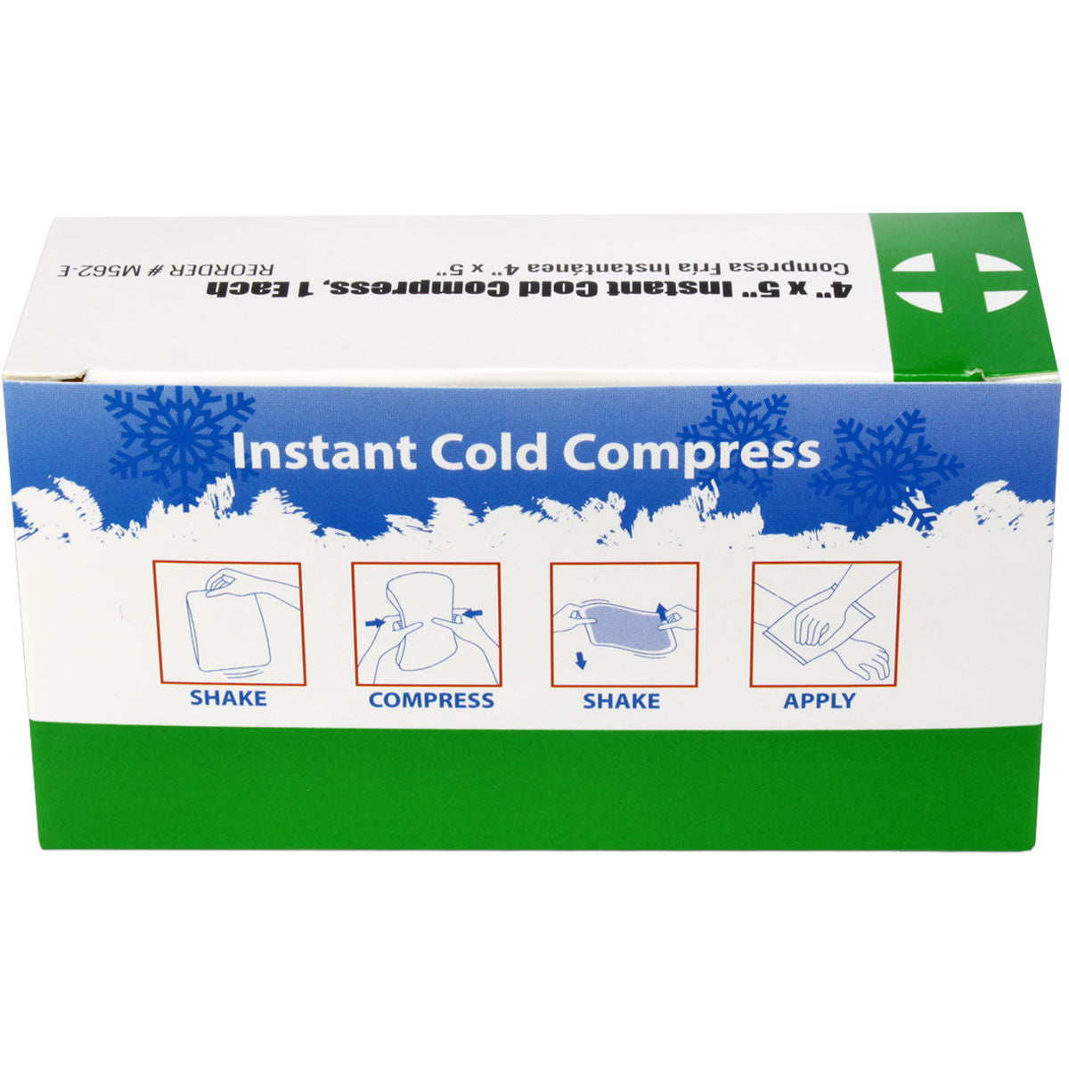 Instant Cold Compress 4 x 5 in – Case of 50 | Urgent First Aid